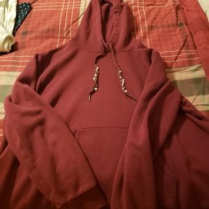 Cute burgundy sweatshirt